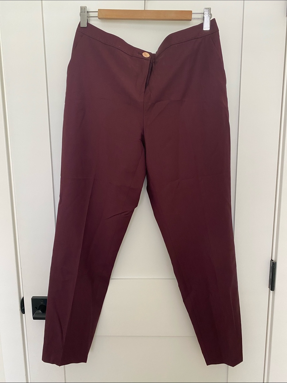 Ted Baker Burgundy Tailored Pants